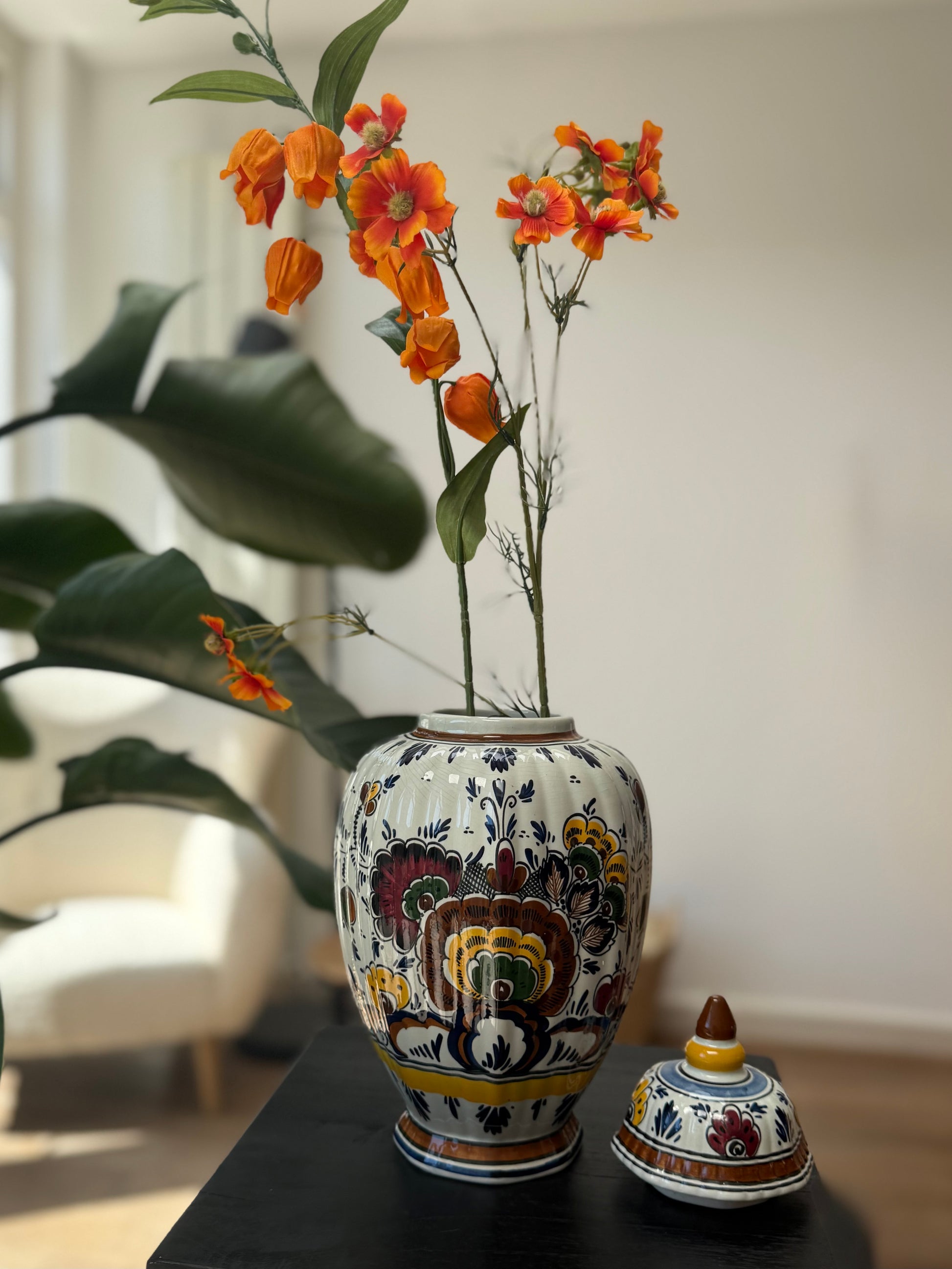 Delfts blauw vaas/pot