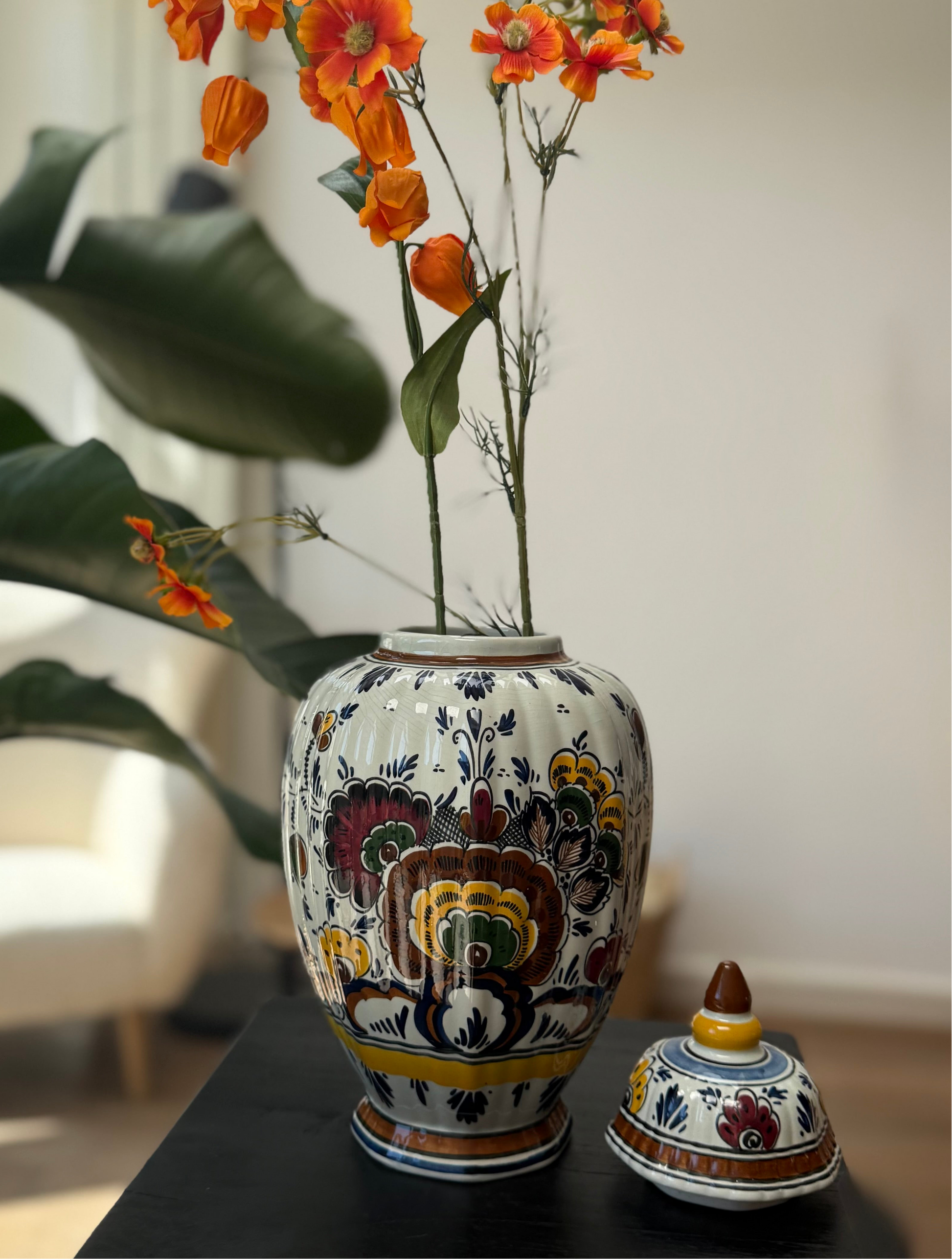 Delfts blauw vaas/pot