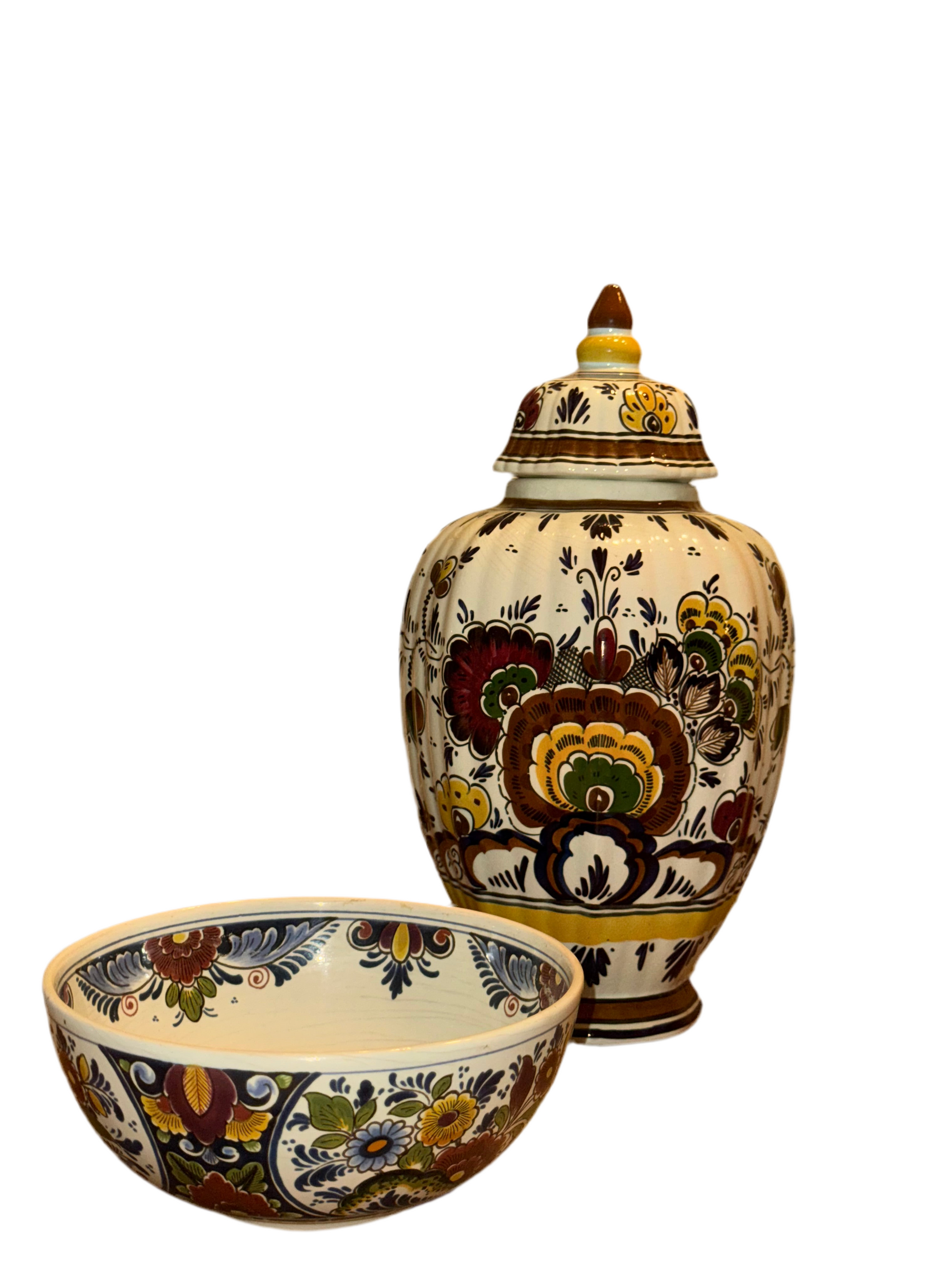 Delfts blauw vaas/pot