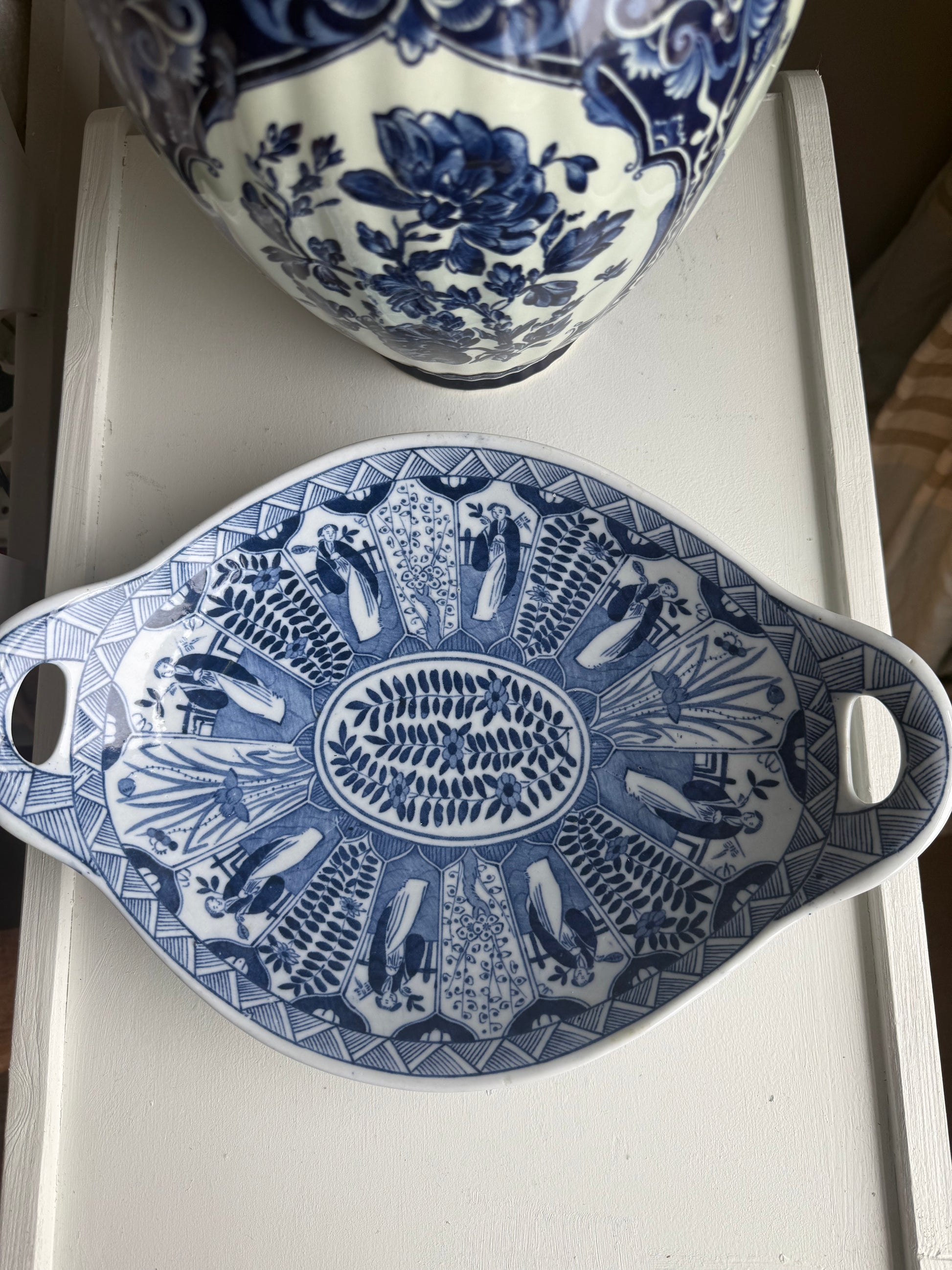 presenteer schaal lange lijs servies