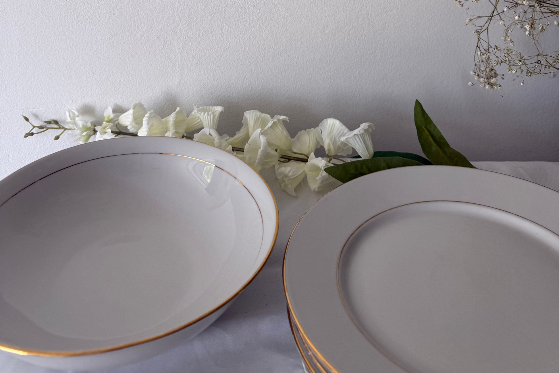 5 delig diner een gouden rand