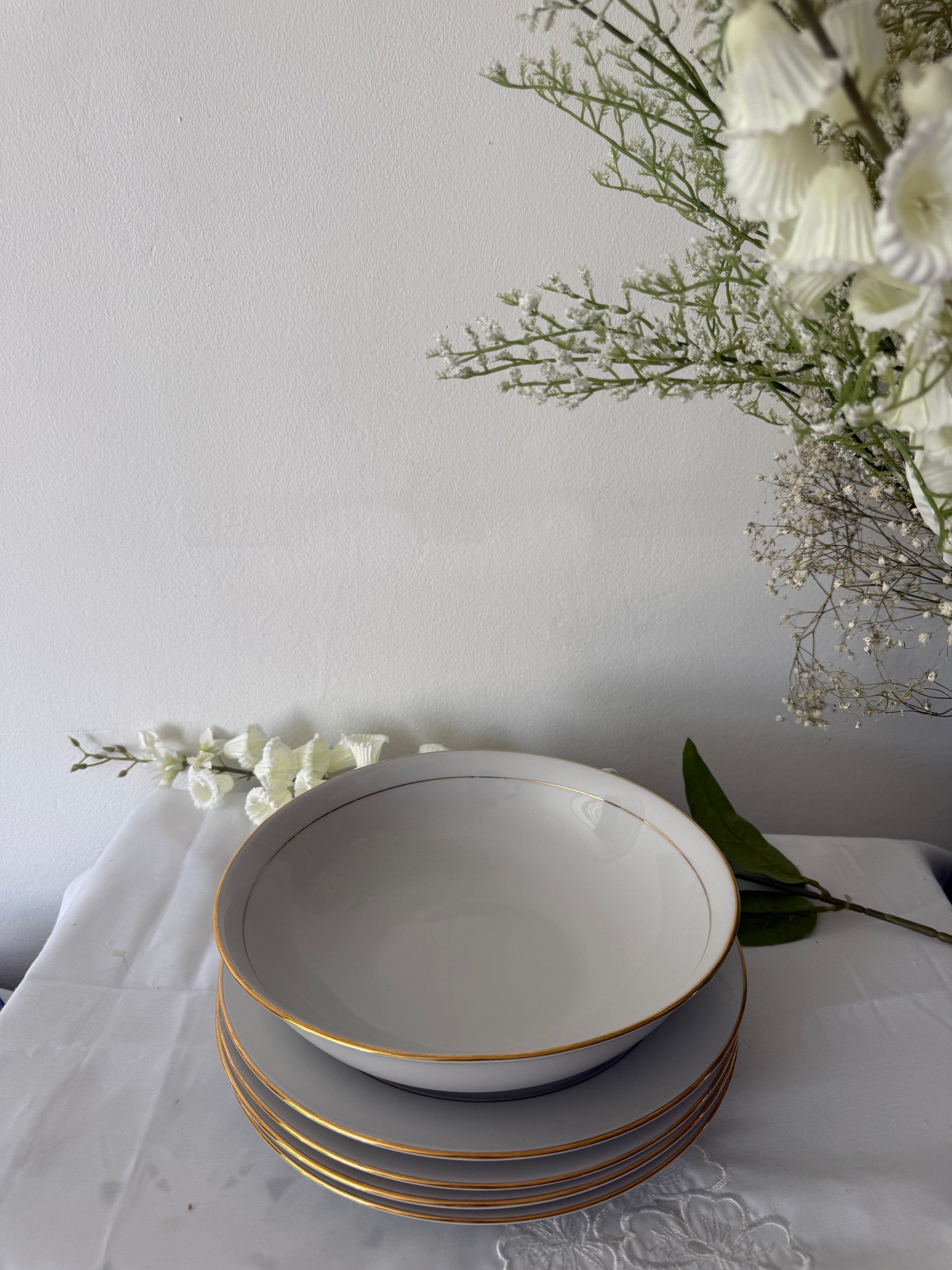 5 delig diner een gouden rand