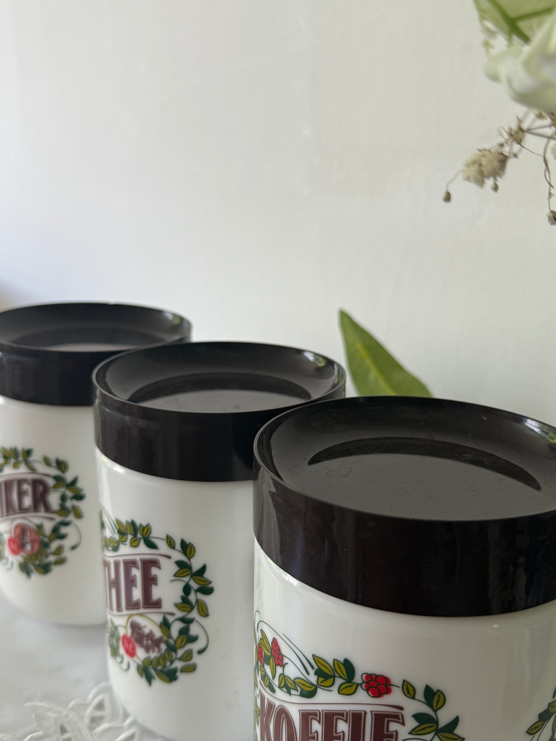 Douwe Egberts jaren ' 70 opbergpotten