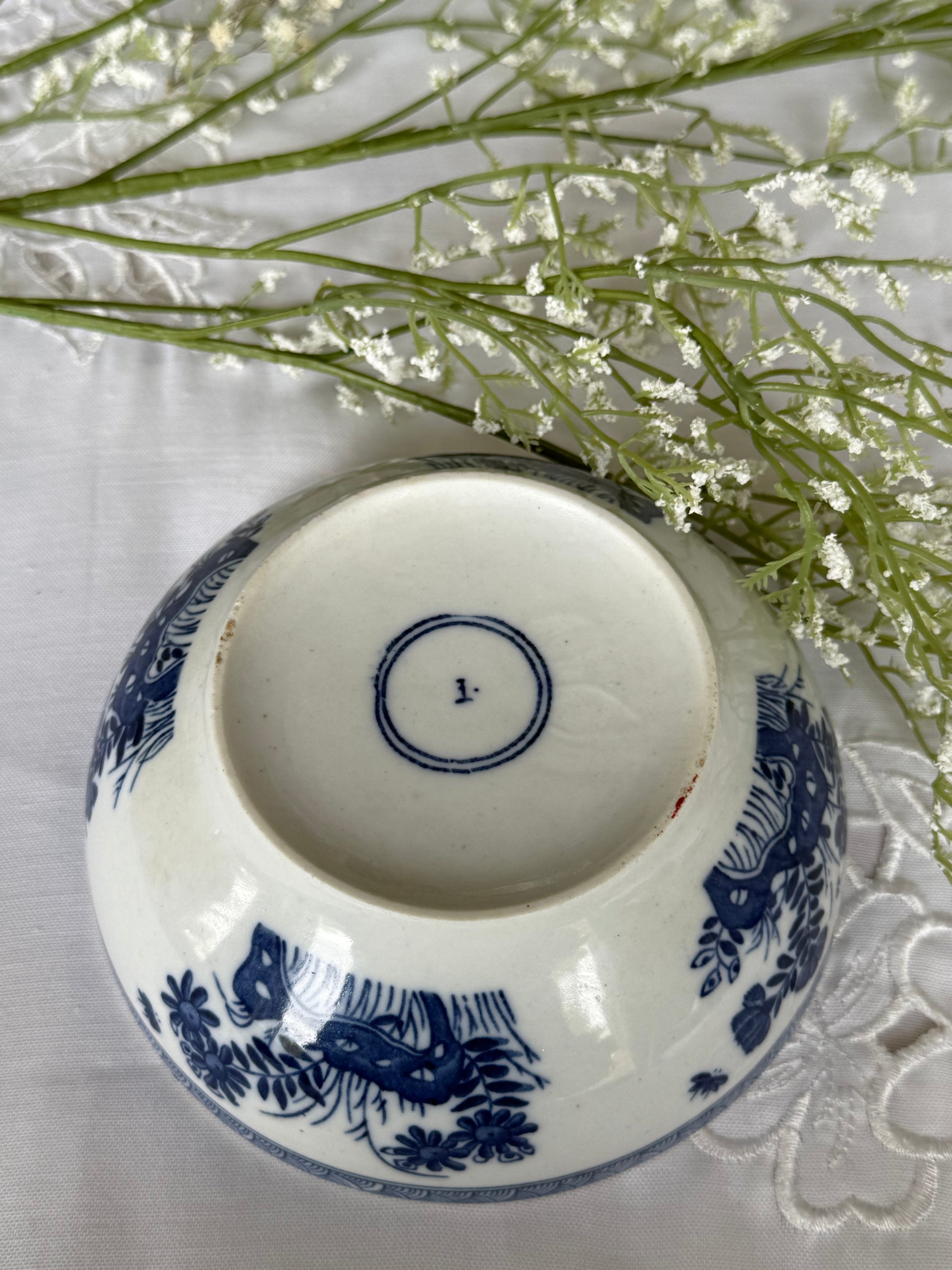 bloemen stijl kom (japan)