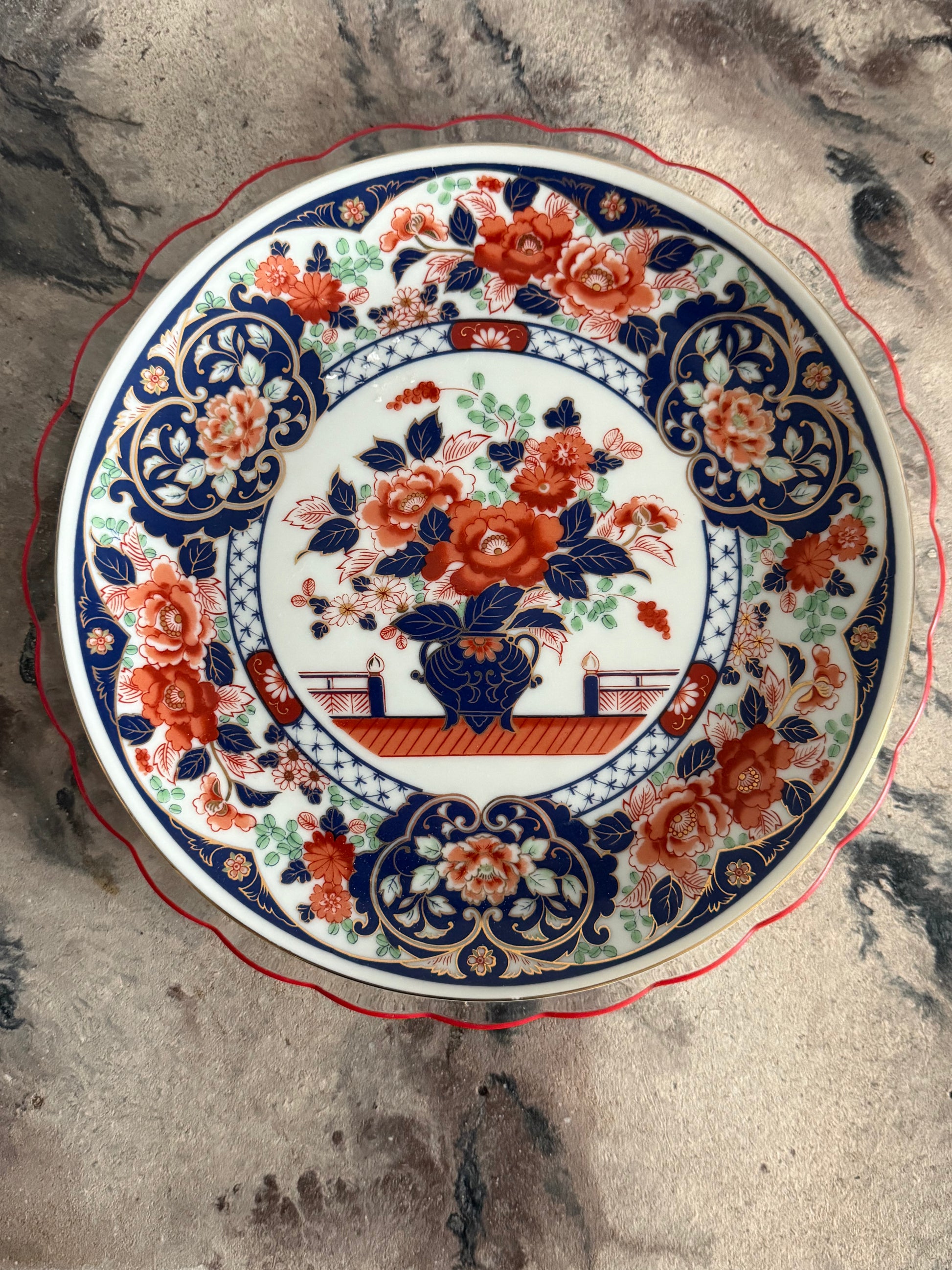 chinees bord 'gouden randje'