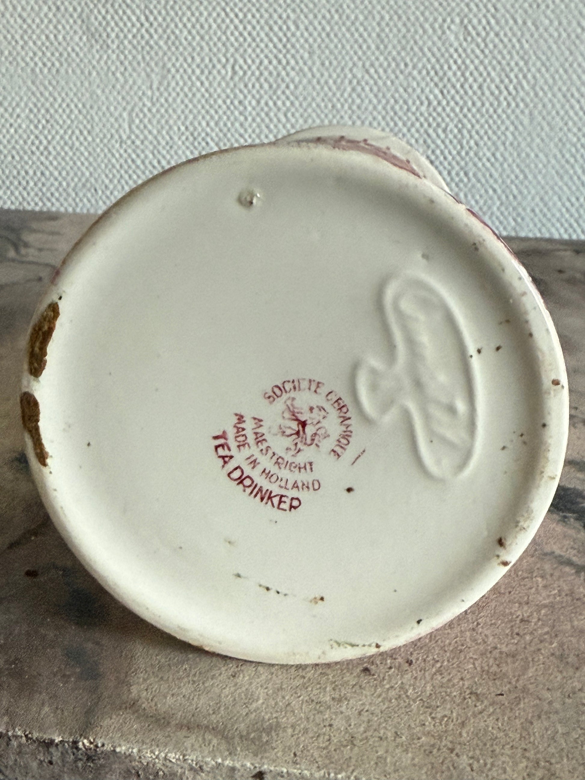 aardewerk amstelkan  'tea drinker'