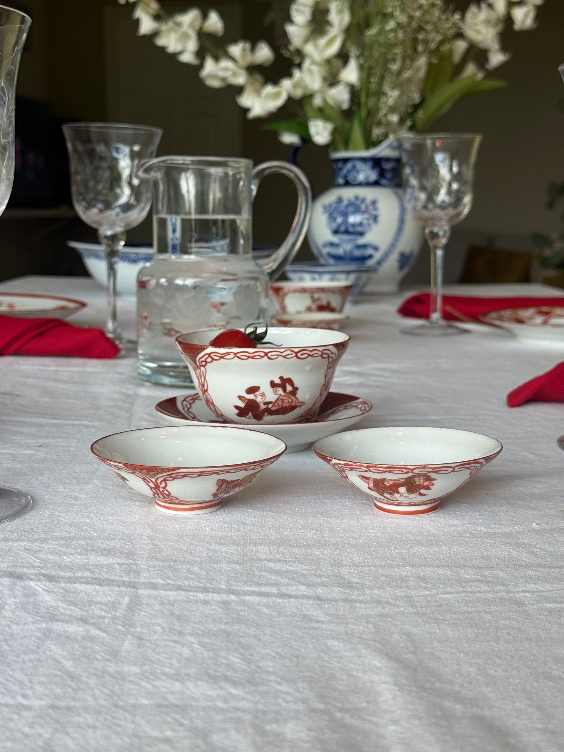 handgeschilderdeJapanse schaaltjes (8st)