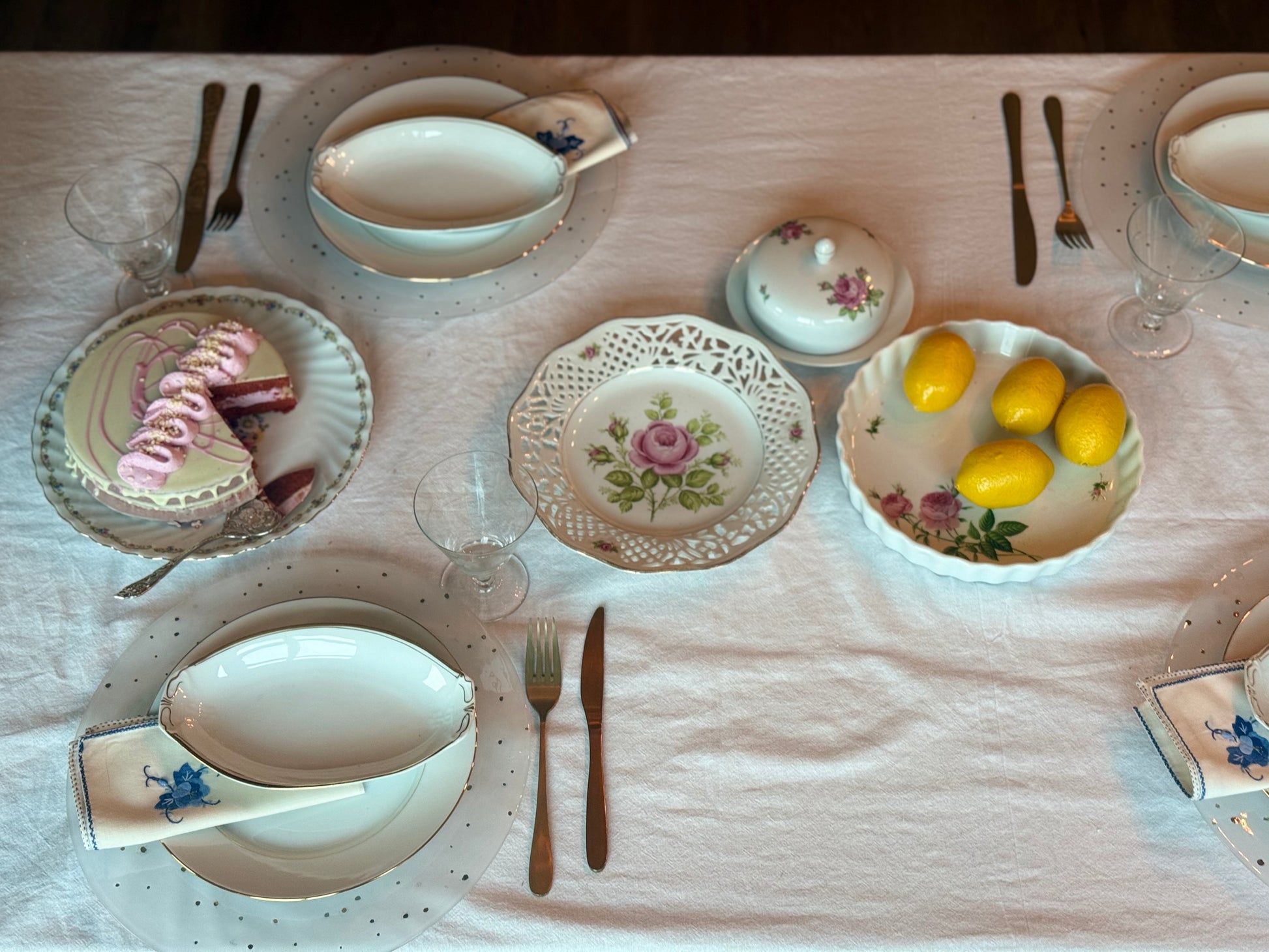 boterloot roze rozen