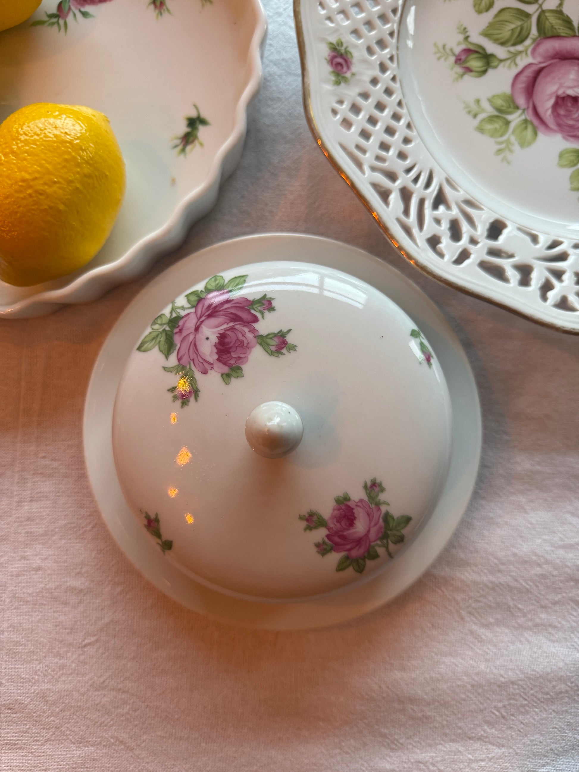 boterloot roze rozen