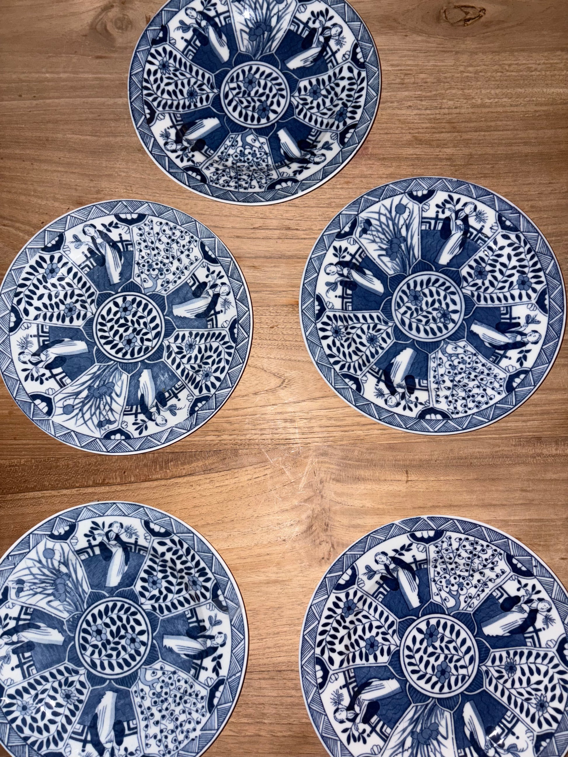 lange lijs bordenset 5-delig