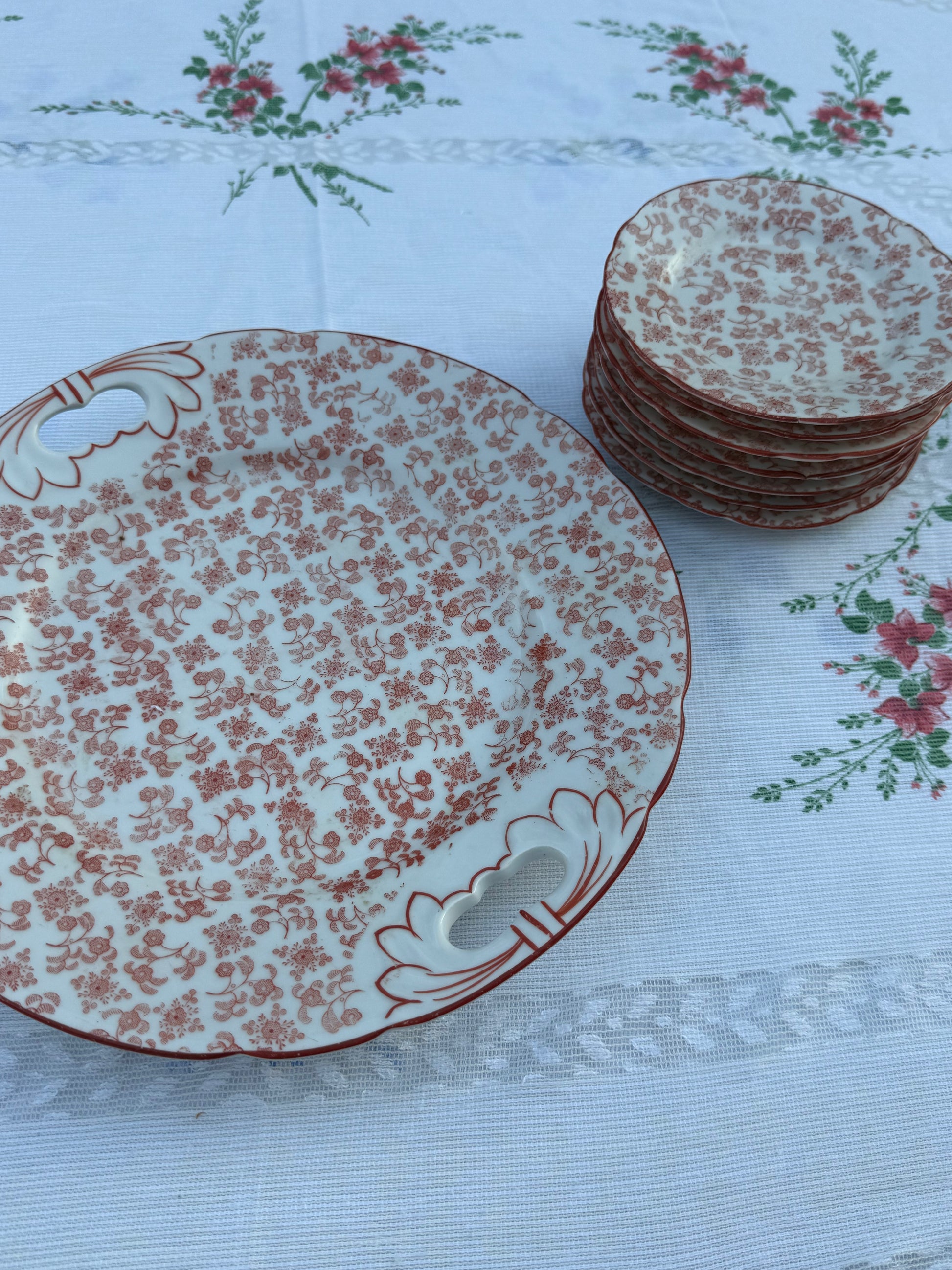 vintage gebaksset uit Frankrijk.