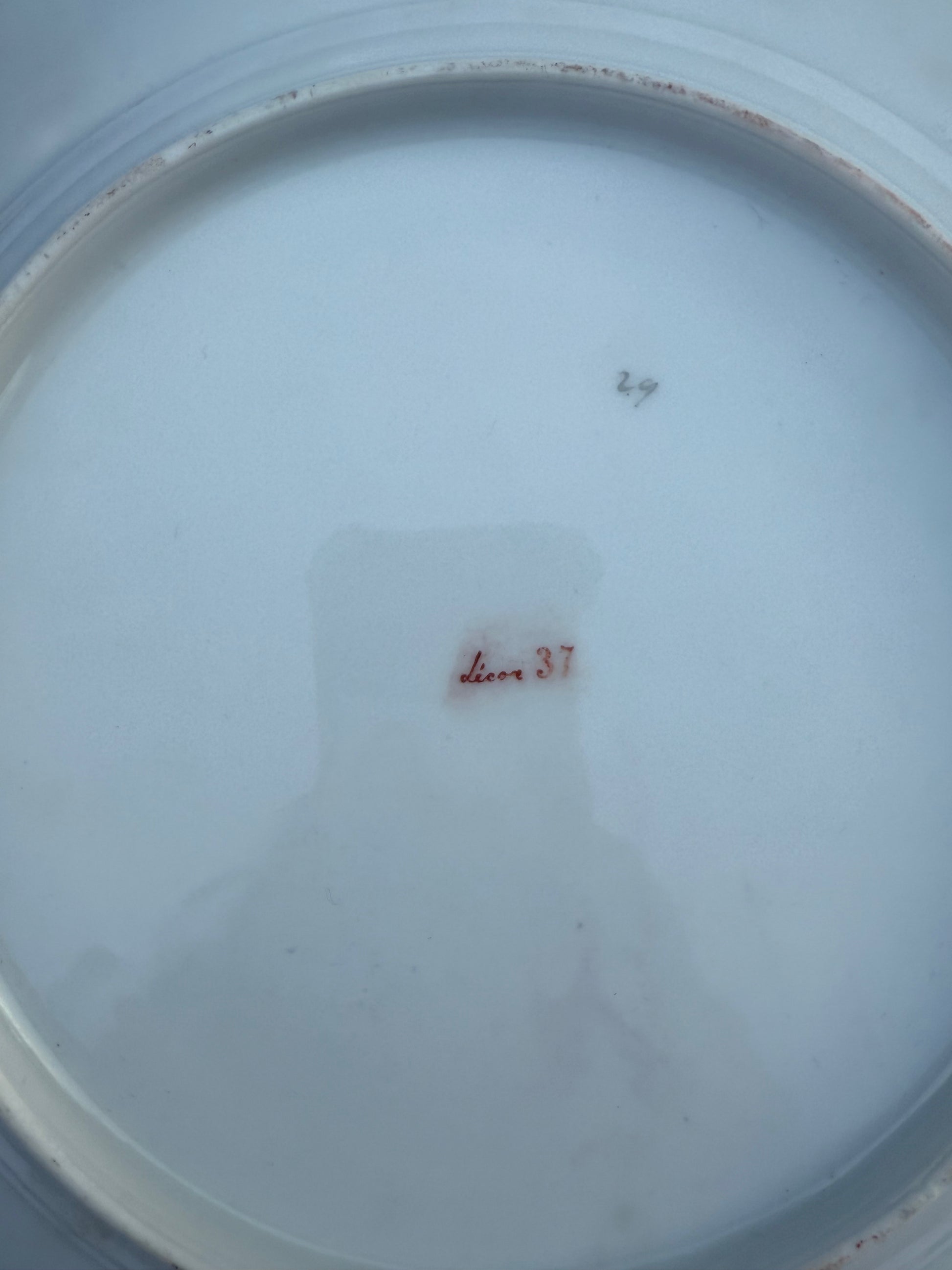 vintage gebaksset uit Frankrijk.