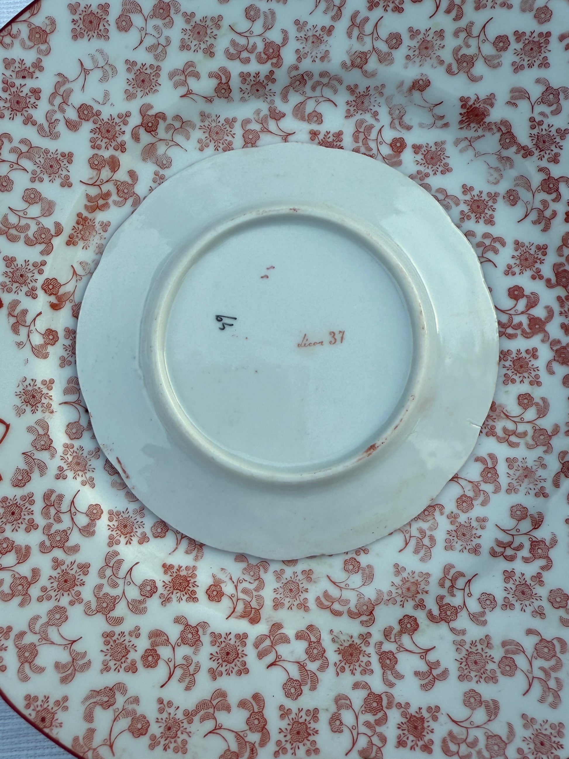 vintage gebaksset uit Frankrijk.