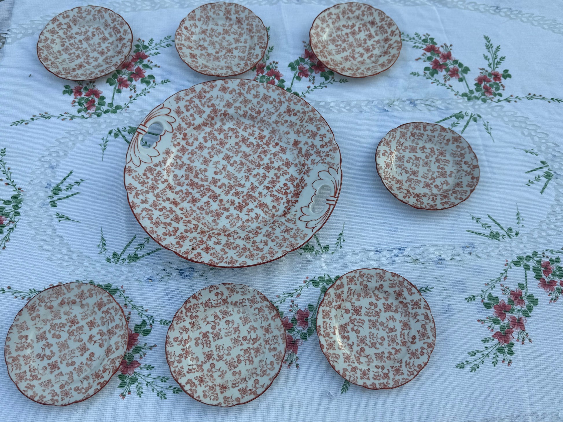 vintage gebaksset uit Frankrijk.