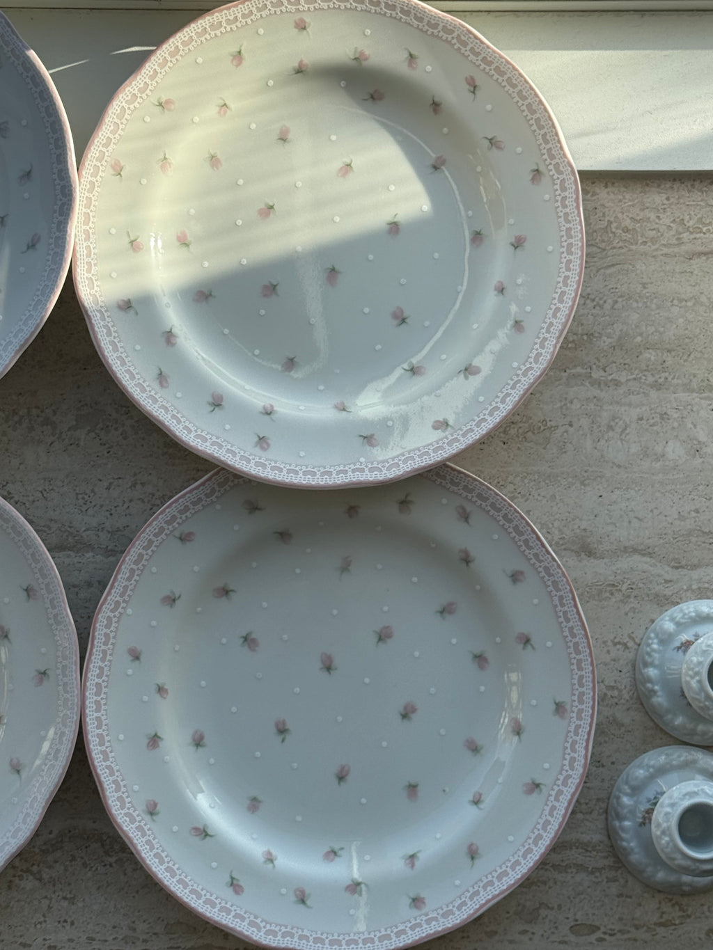 4st roosjes & stipjes borden