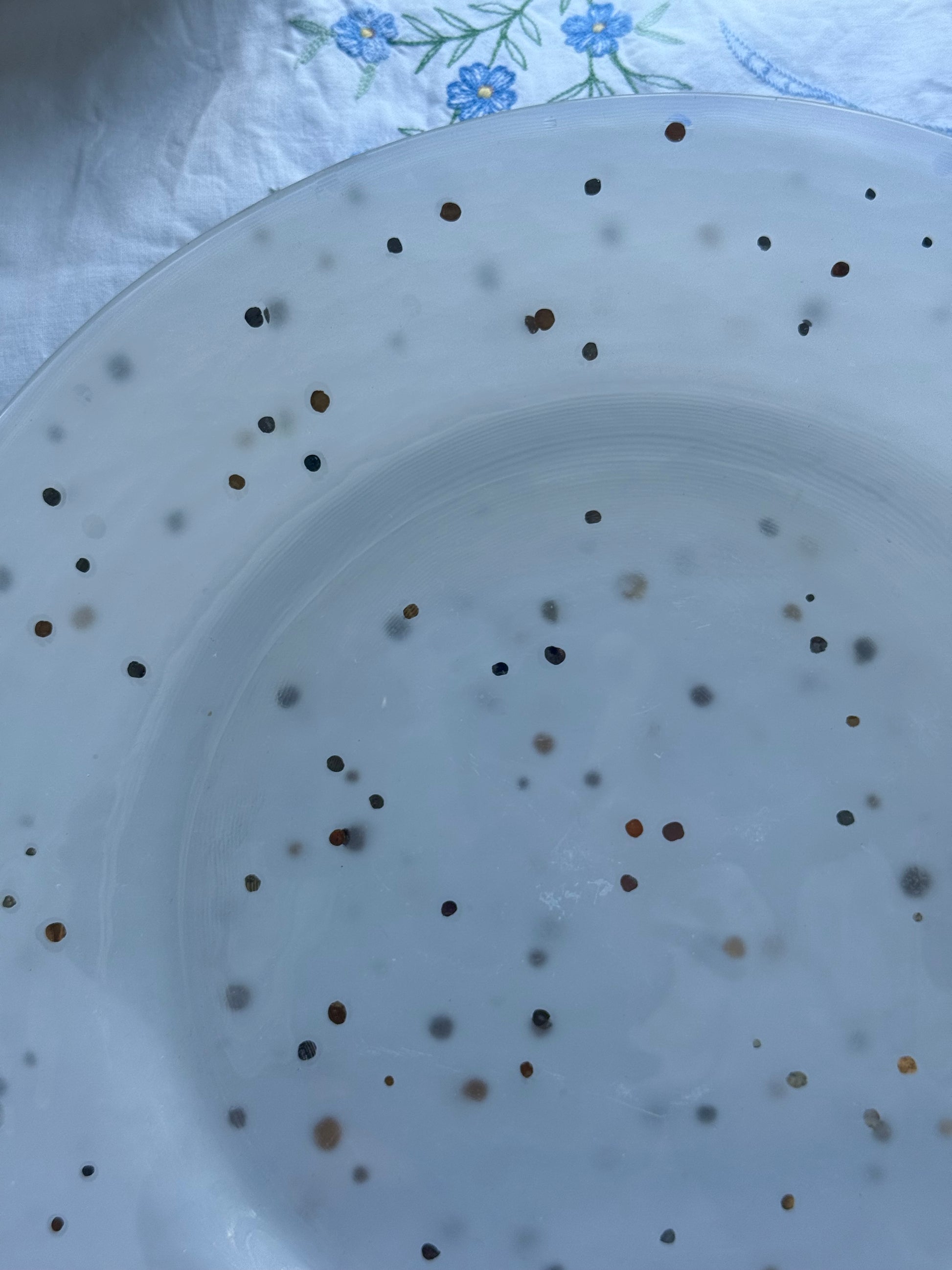 Gouden Glitter onderborden (4st)