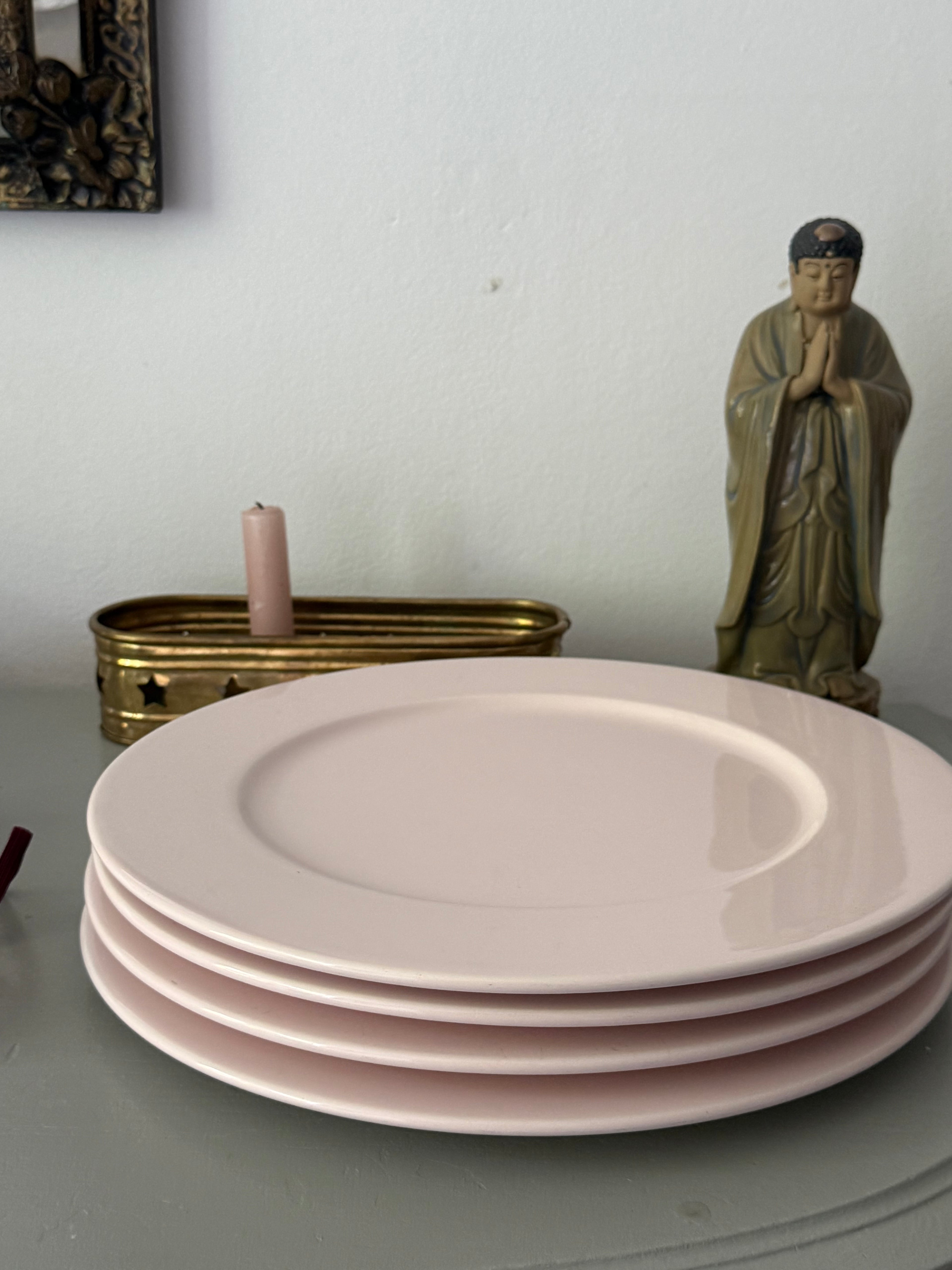 Zacht roze onderborden italie