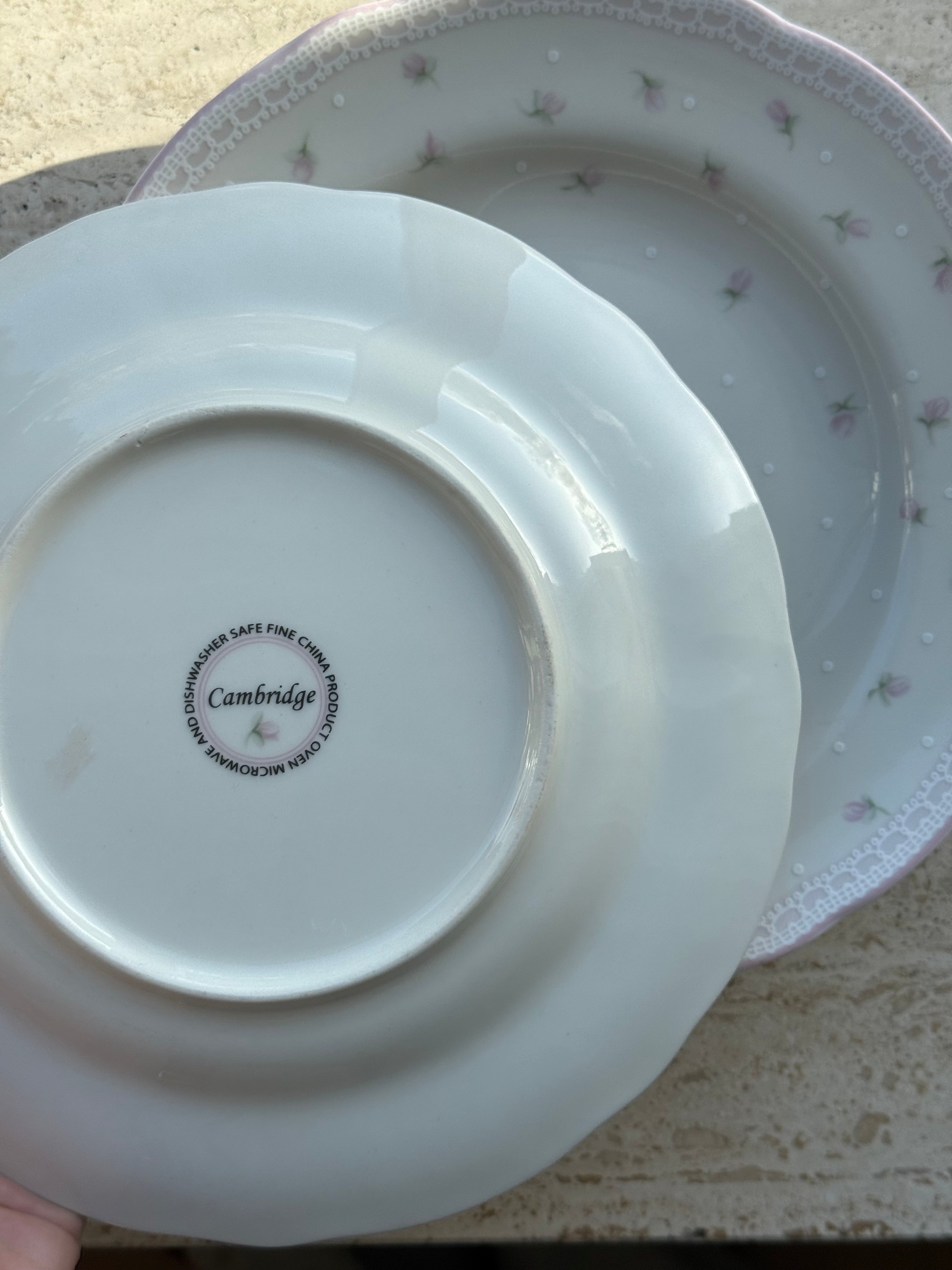 4st roosjes & stipjes borden