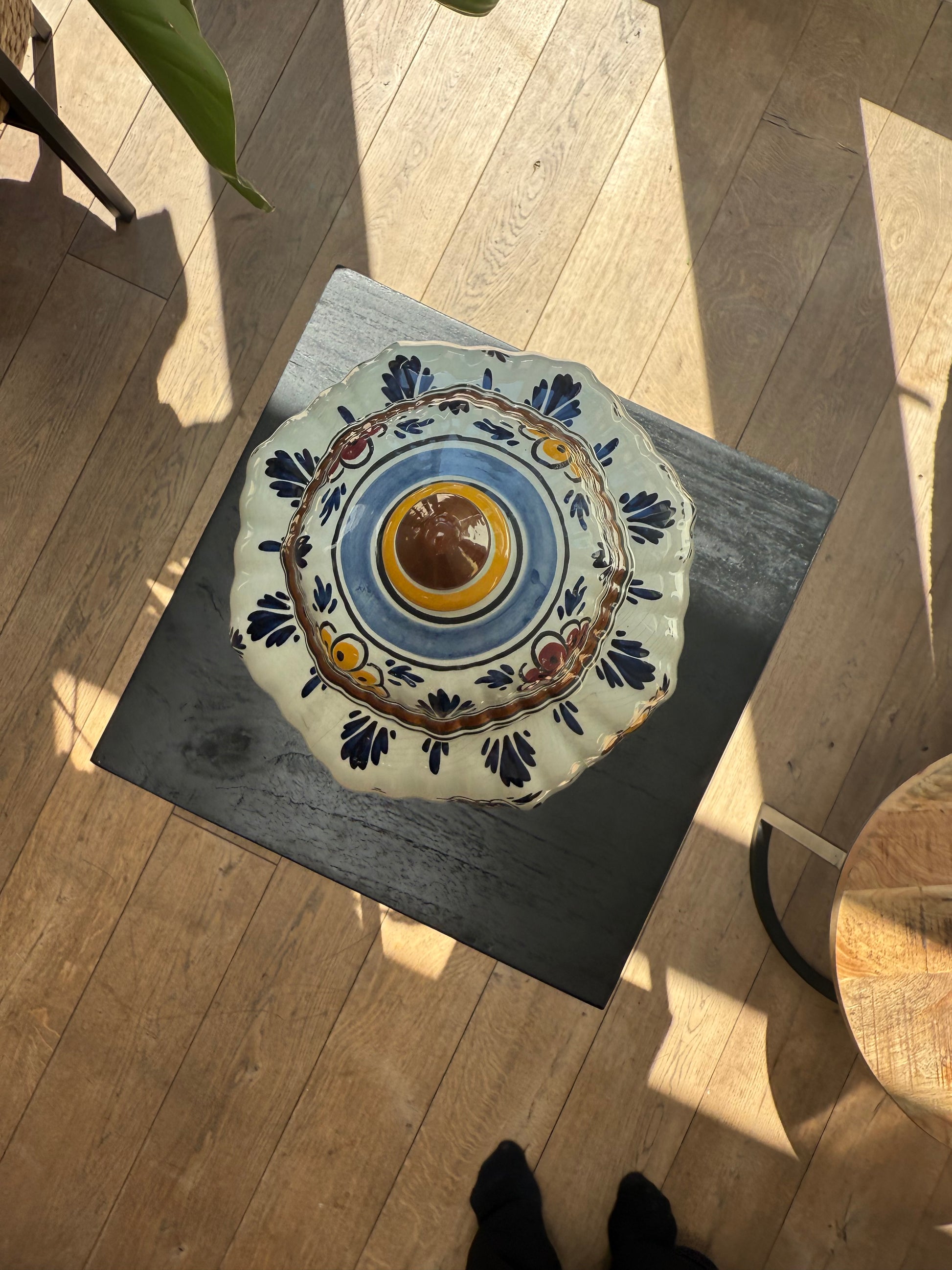 Delfts blauw vaas/pot