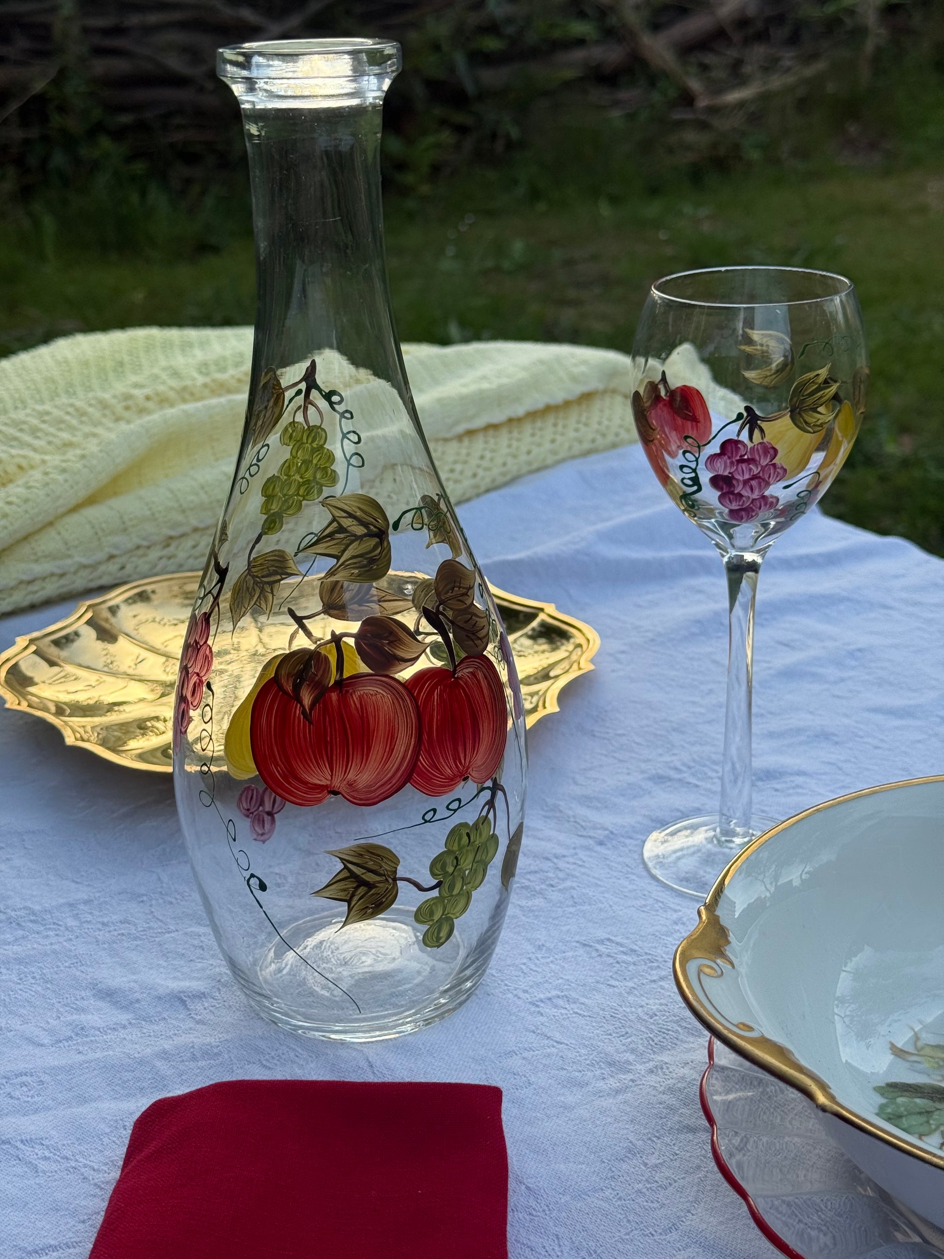 sangria set handgeschlderd