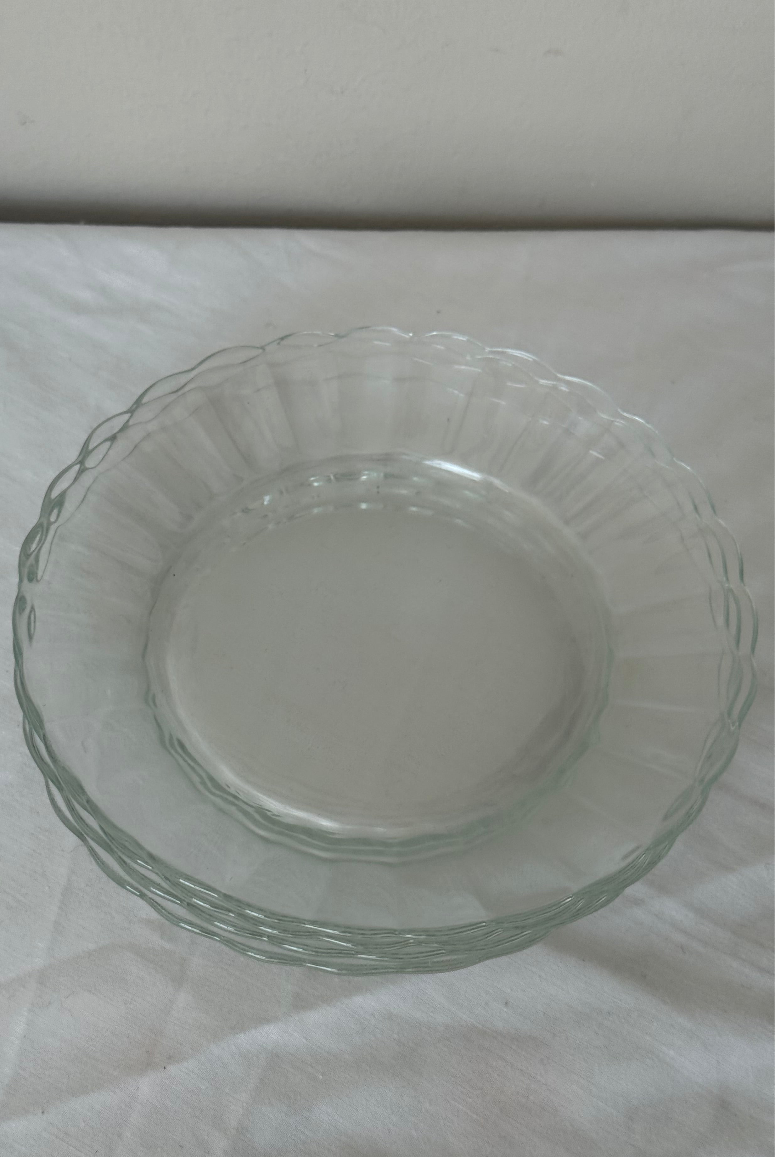 4 glazen “bovenborden”