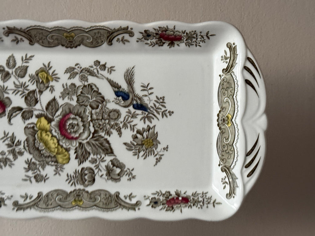 Ridgway Staffordshire England cake schaal - windsor