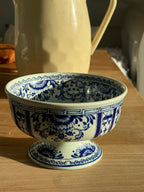 Antieke Boch kom op voet “Amsterdam” decor.