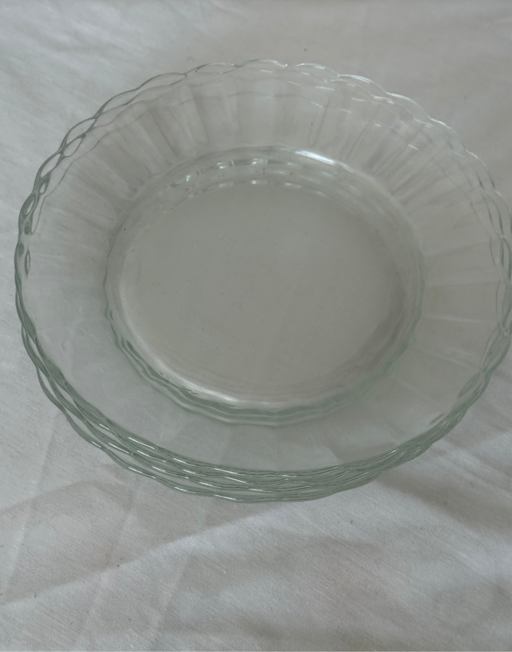 4 glazen “bovenborden”