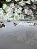 Roze rozen schalen set (& gratis thee pot)