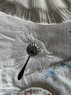 Schelp schaaltje van glas