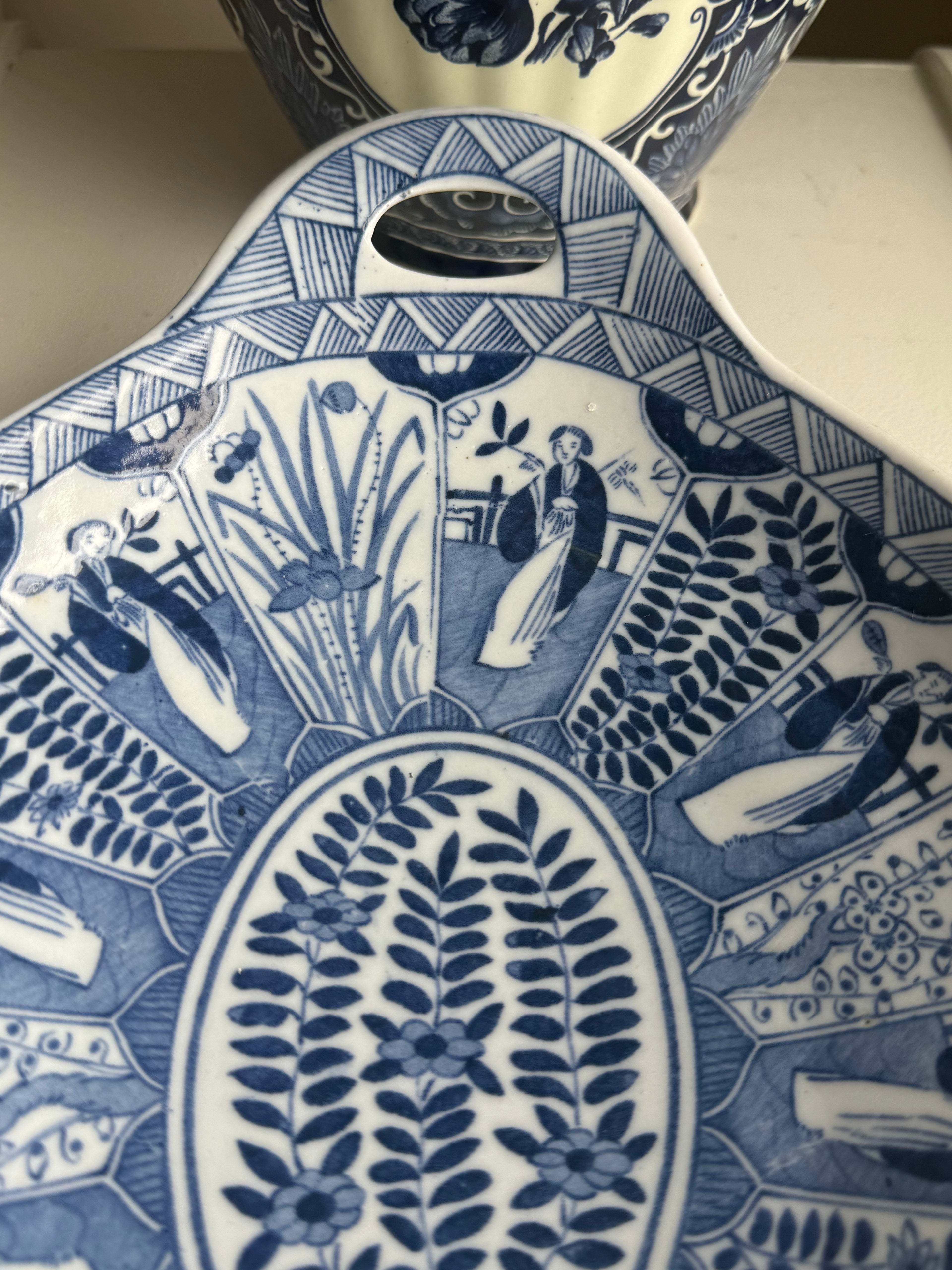 presenteer schaal lange lijs servies