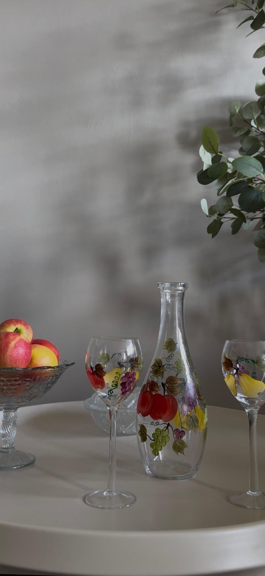 sangria set handgeschlderd