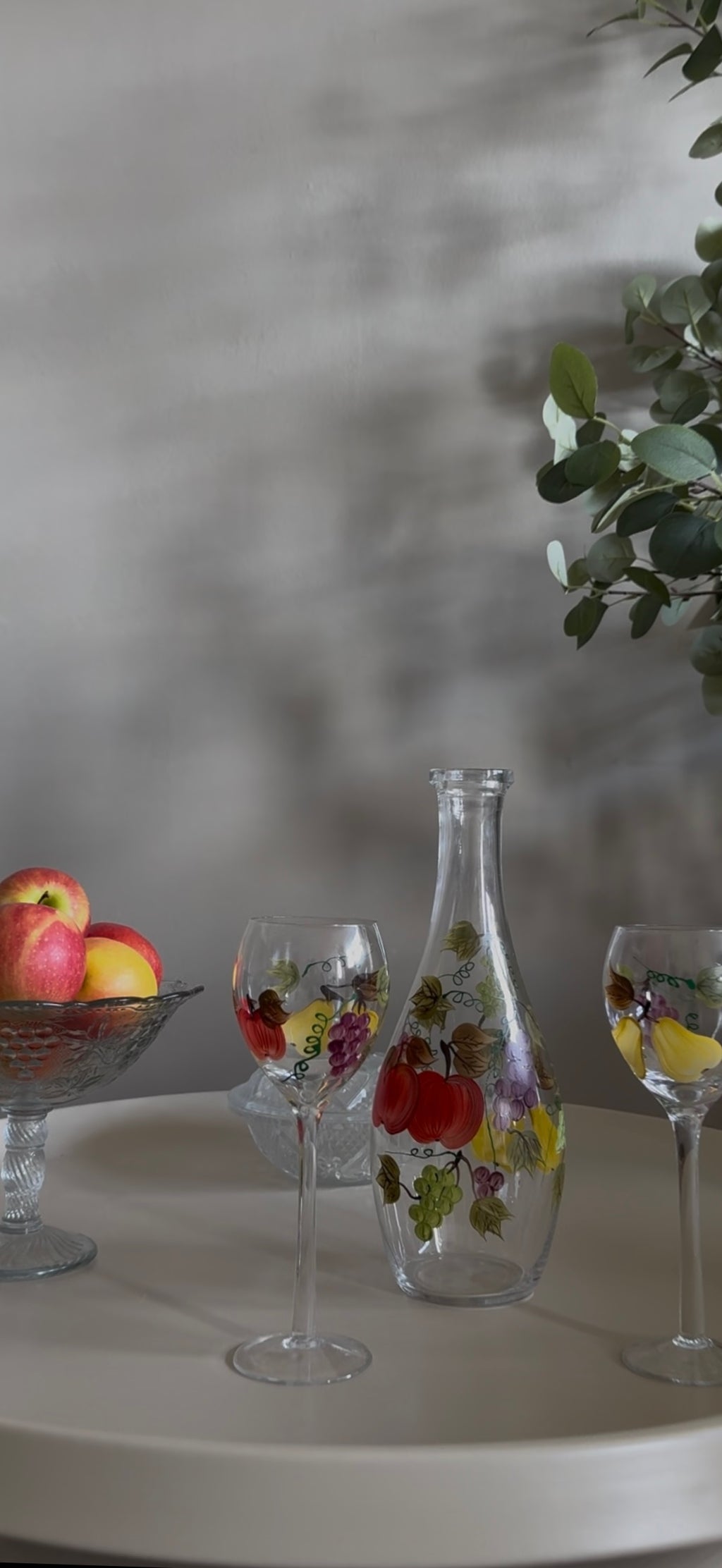 sangria set handgeschlderd