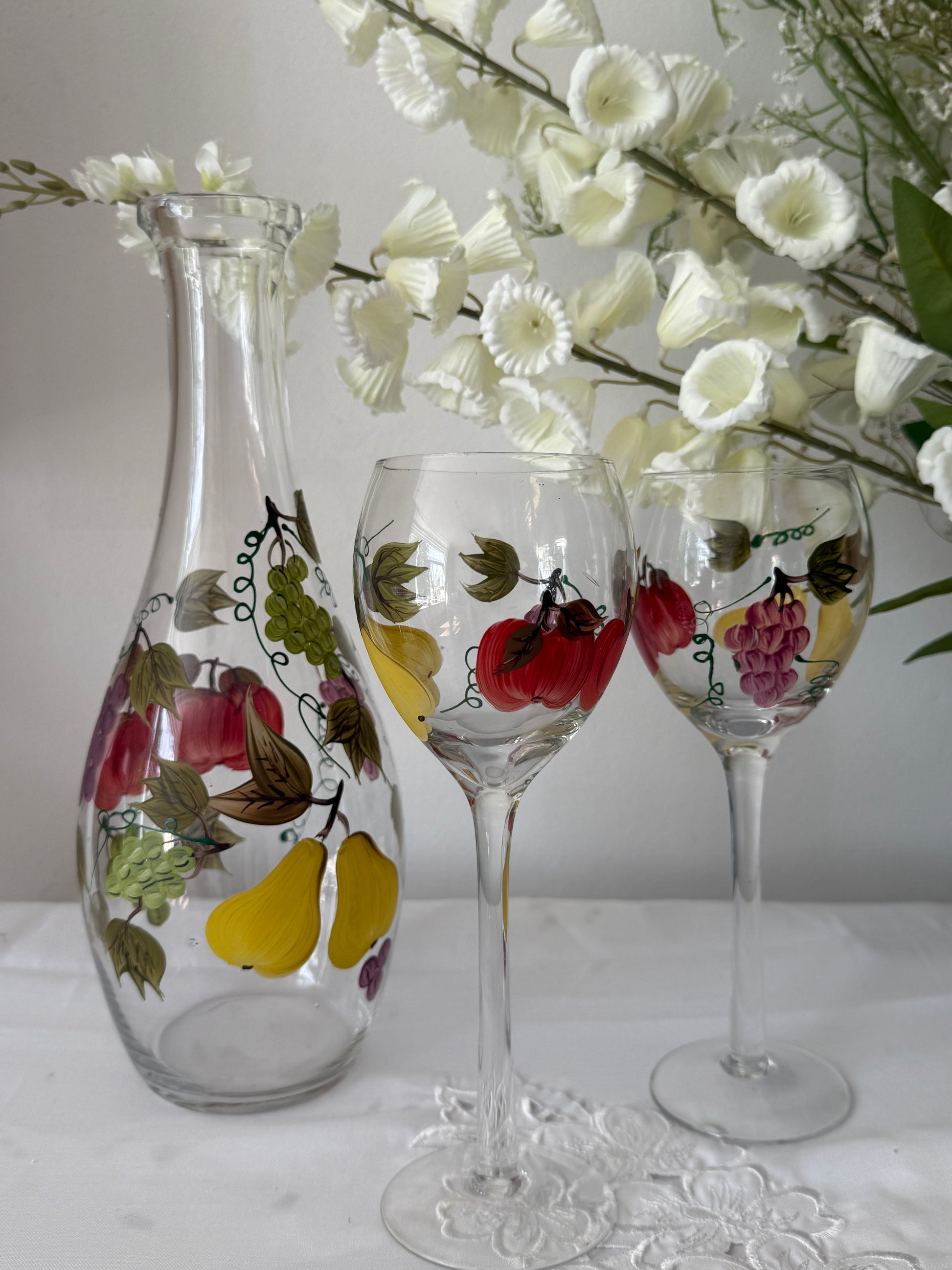 sangria set handgeschlderd