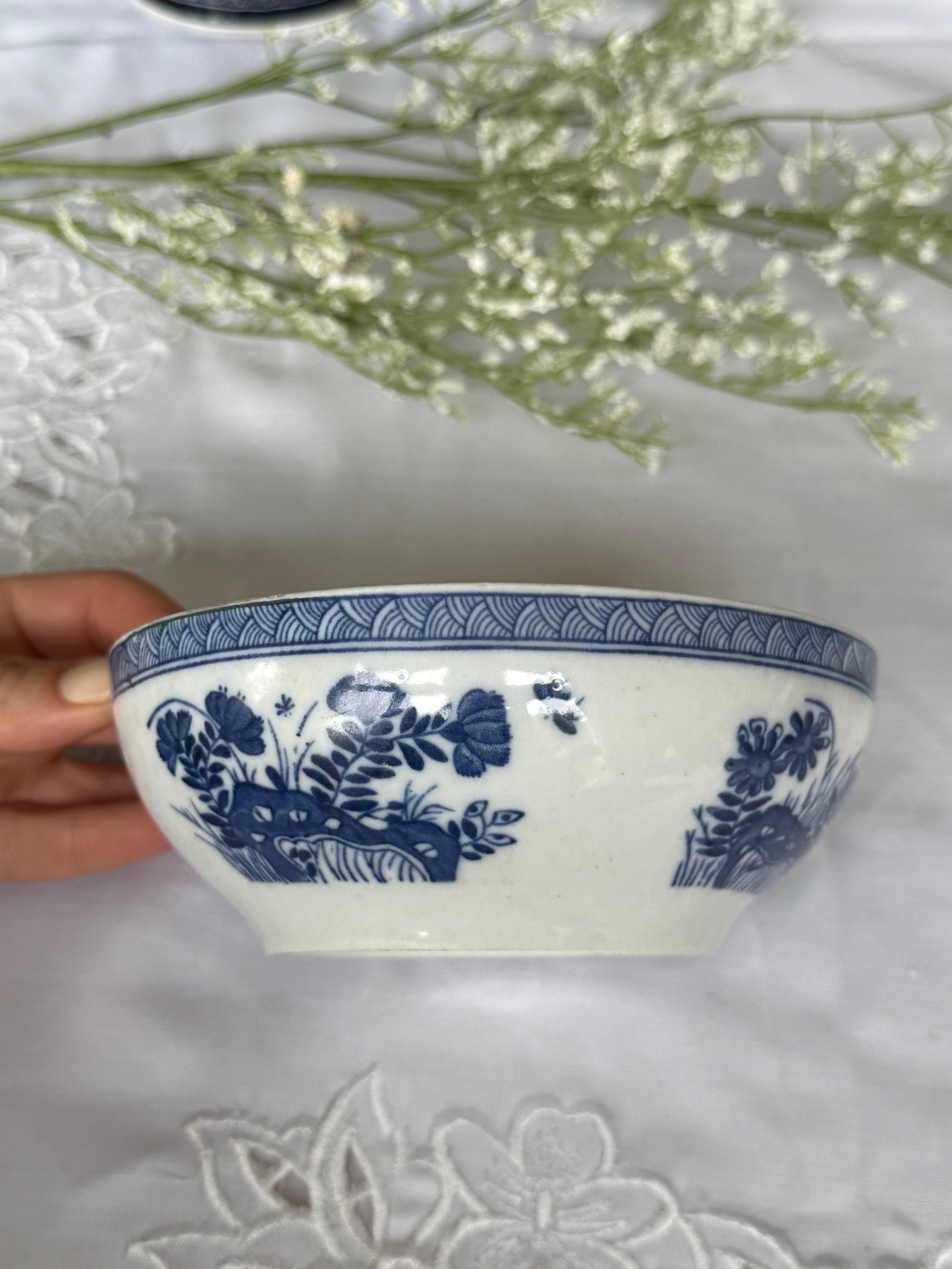 bloemen stijl kom (japan)