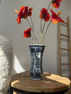 Delfst blauw x boch vaas