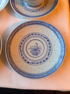 porseleinen koffie kopjes uit china met rijstpatroon