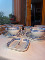 theezakjes bordje rijstkorrel motief China