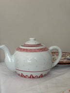 Rode rijstkorrel Theepot uit China