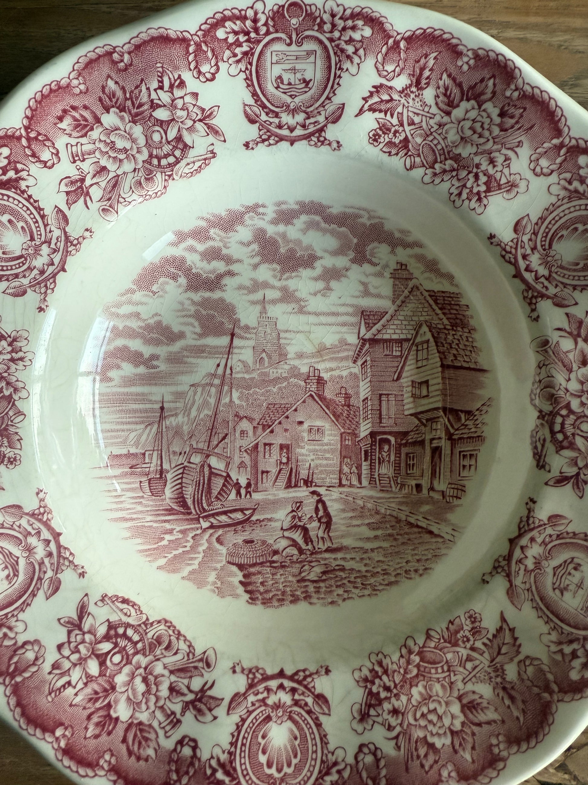 4 diepe borden Bristol Hull ' historical ports of england'