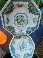 diep + plat bord groen Staffordshire England