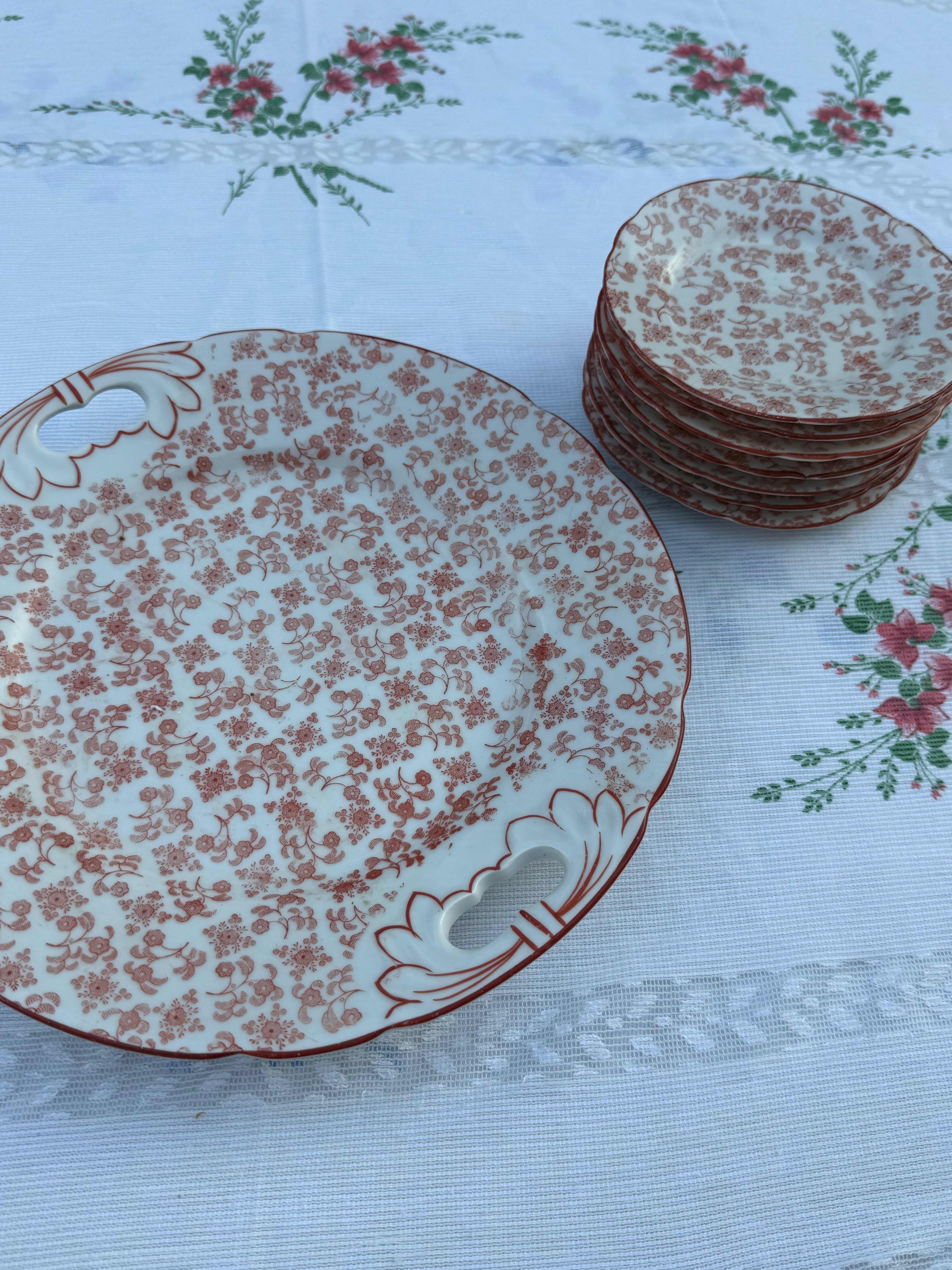 vintage gebaksset uit Frankrijk.