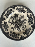 donker grijze bordjes Royal Staffordshire ' Fine earthware'