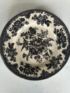 donker grijze bordjes Royal Staffordshire ' Fine earthware'