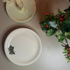 kerst borden besjes 4st.